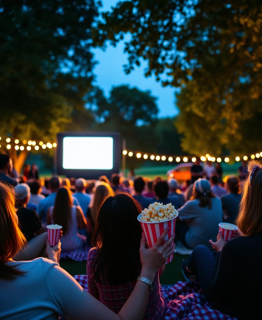 Outdoor cinema